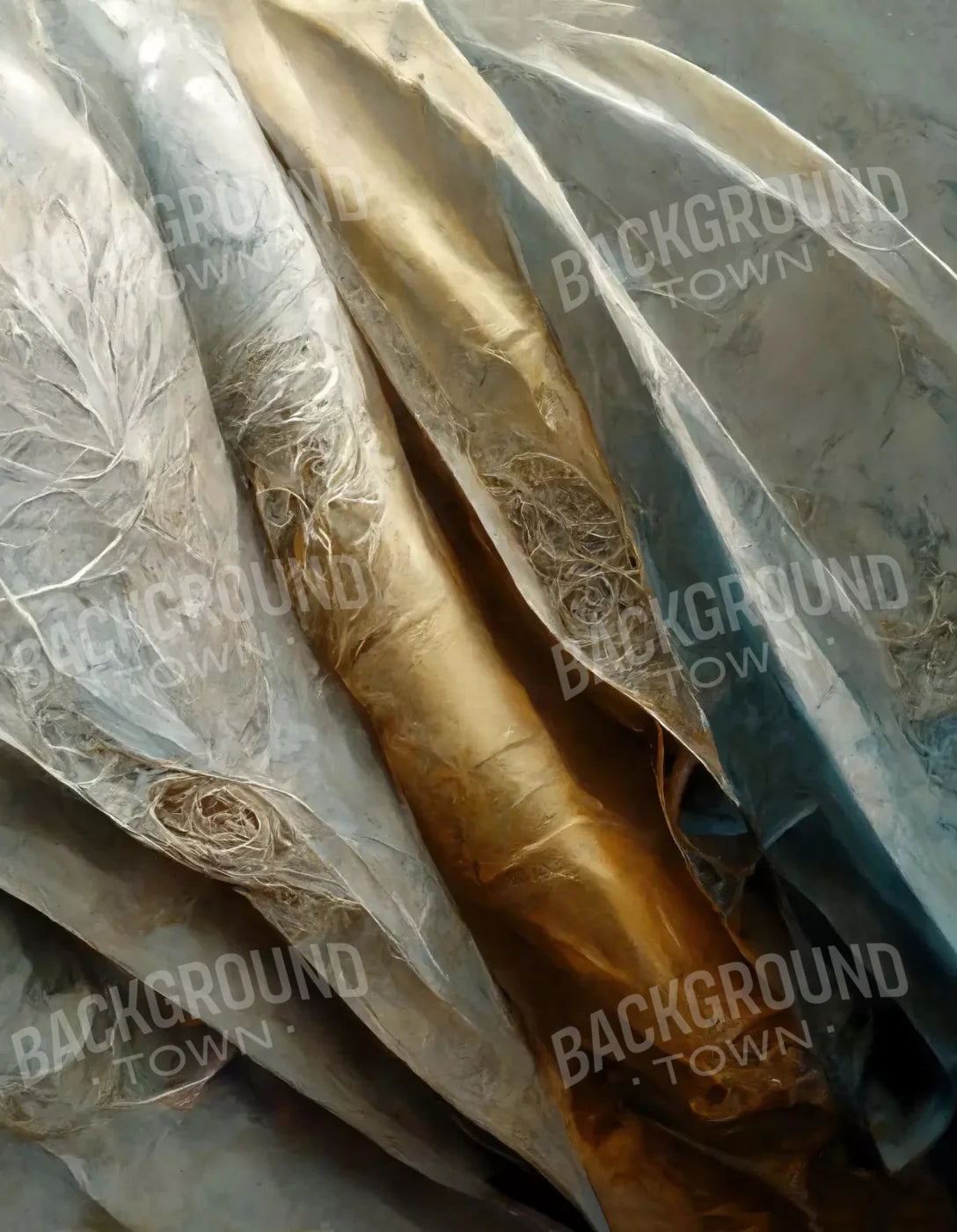 Metallic Silk 6X8 Fleece ( 72 X 96 Inch ) Backdrop
