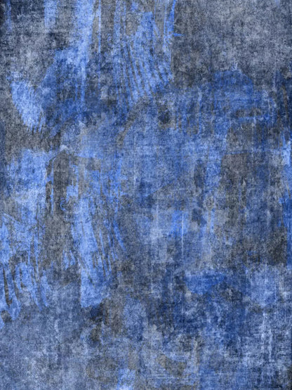 Metro Blue 8X10 Fleece ( 96 X 120 Inch ) Backdrop