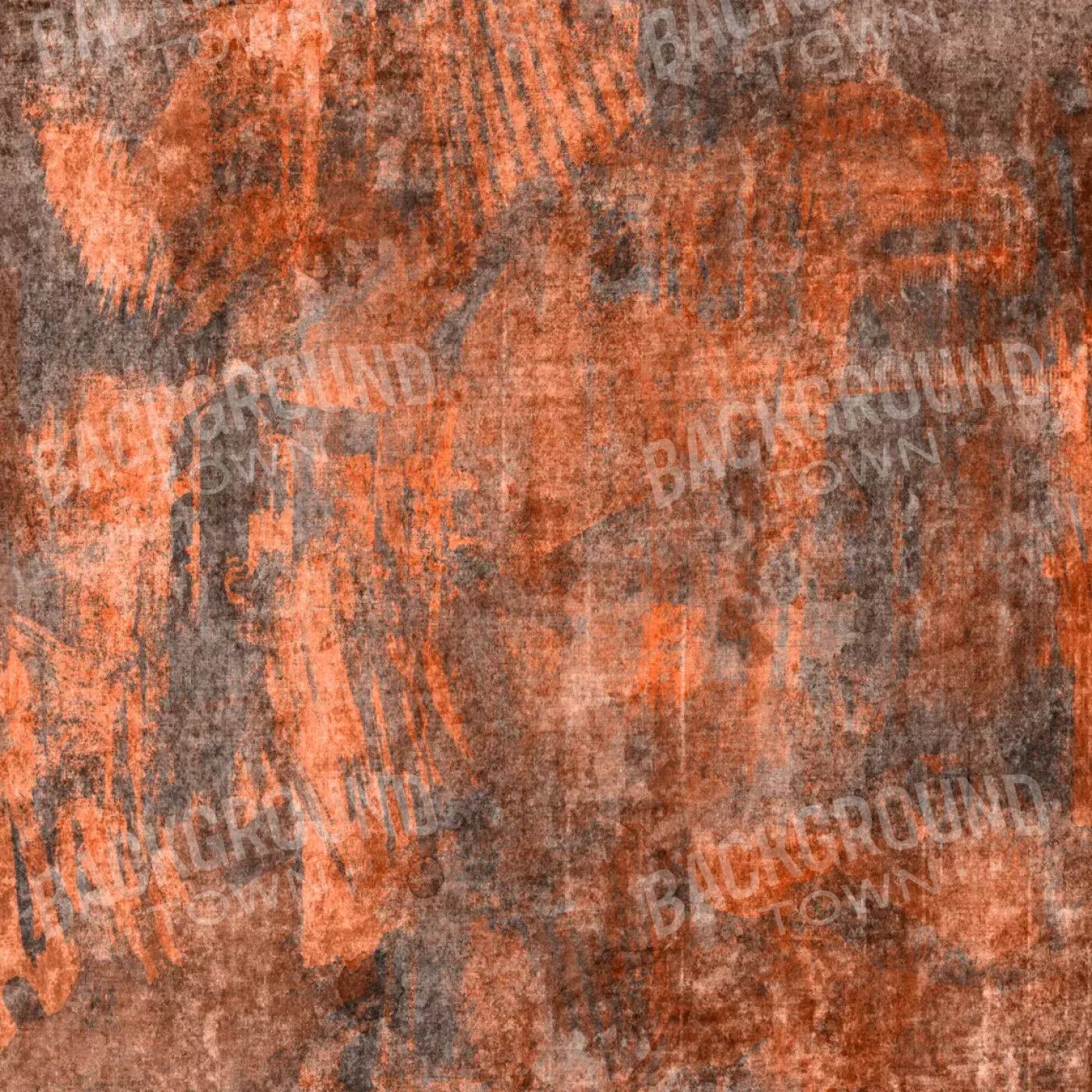 Metro Orange 8’X8’ Fleece (96 X Inch) Backdrop