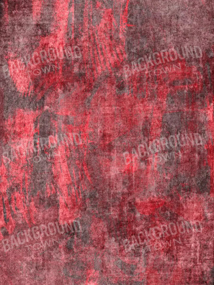 Metro Red 5X7 Ultracloth ( 60 X 84 Inch ) Backdrop