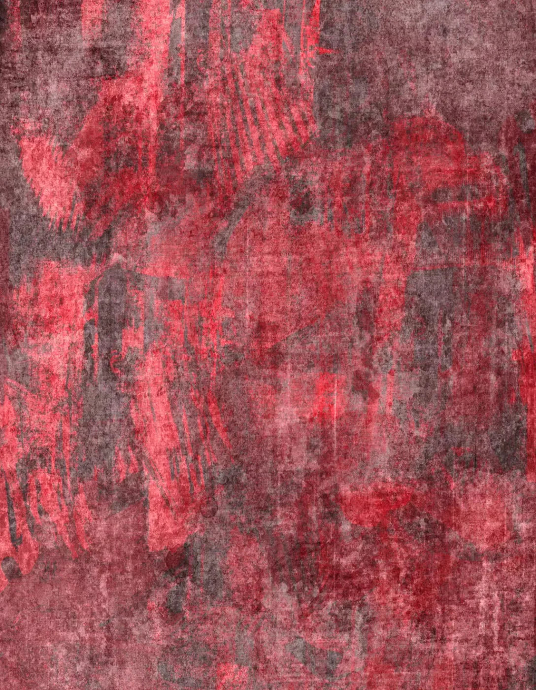 Metro Red 6X8 Fleece ( 72 X 96 Inch ) Backdrop