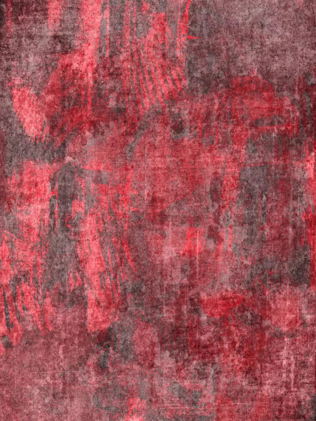 Metro Red 8X10 Fleece ( 96 X 120 Inch ) Backdrop