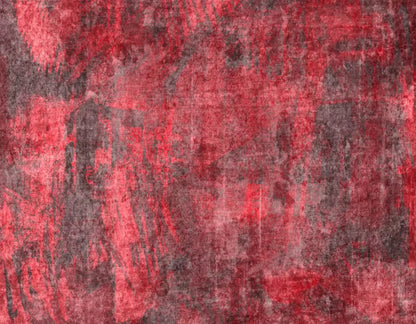 Metro Red 8X6 Fleece ( 96 X 72 Inch ) Backdrop