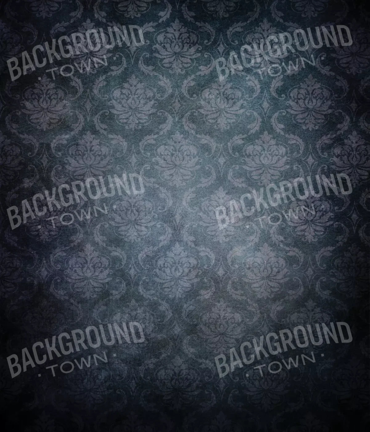 Midnight Damask 10X12 Ultracloth ( 120 X 144 Inch ) Backdrop