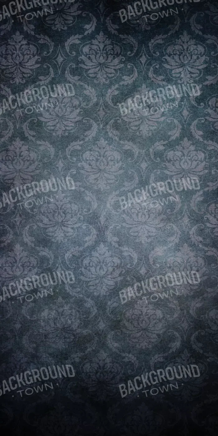 Midnight Damask 10X20 Ultracloth ( 120 X 240 Inch ) Backdrop