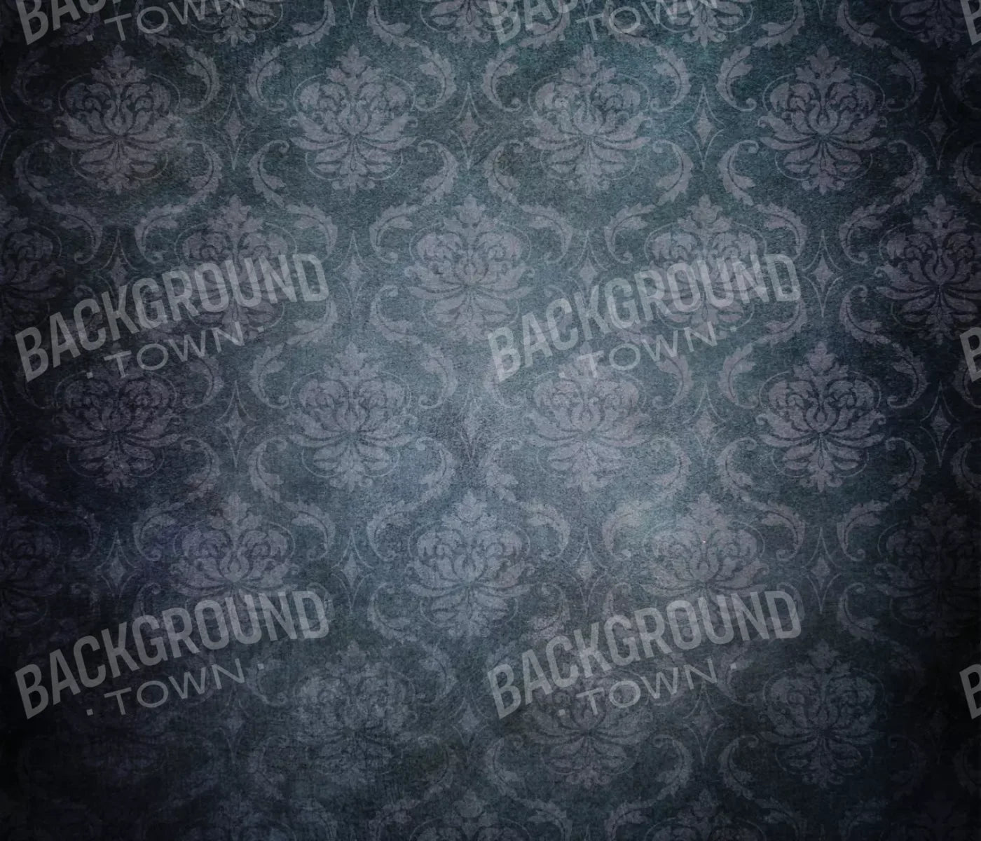 Midnight Damask 12X10 Ultracloth ( 144 X 120 Inch ) Backdrop