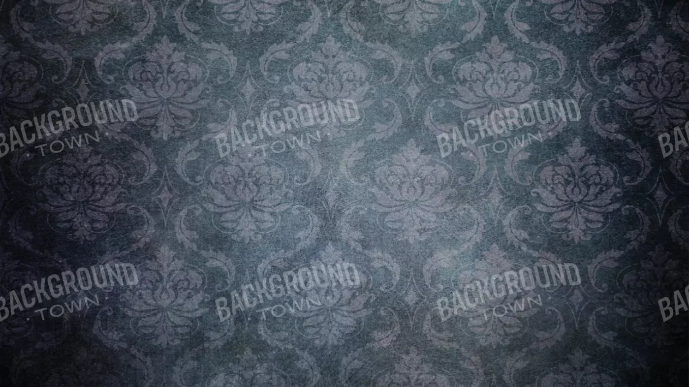 Midnight Damask 14X8 Ultracloth ( 168 X 96 Inch ) Backdrop