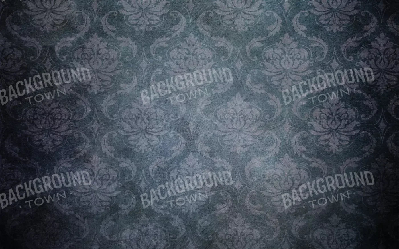 Midnight Damask 14X9 Ultracloth ( 168 X 108 Inch ) Backdrop