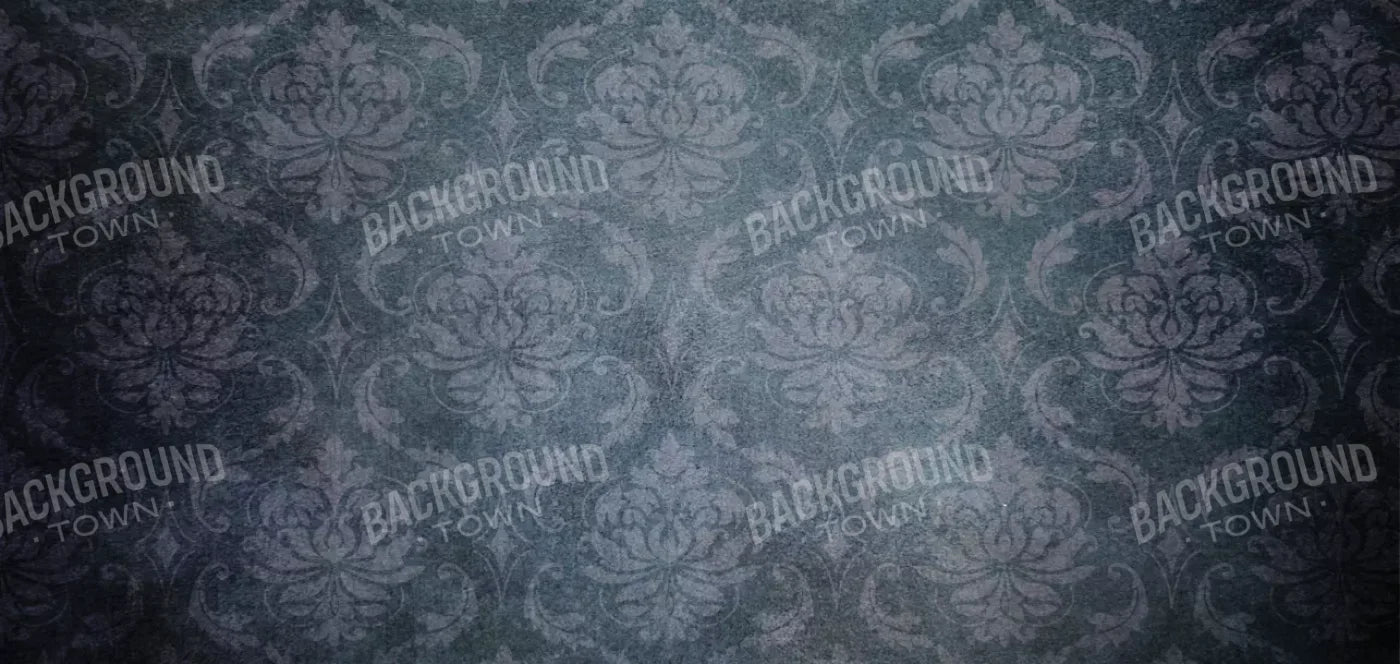 Midnight Damask 16X8 Ultracloth ( 192 X 96 Inch ) Backdrop