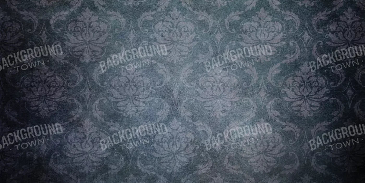 Midnight Damask 20X10 Ultracloth ( 240 X 120 Inch ) Backdrop