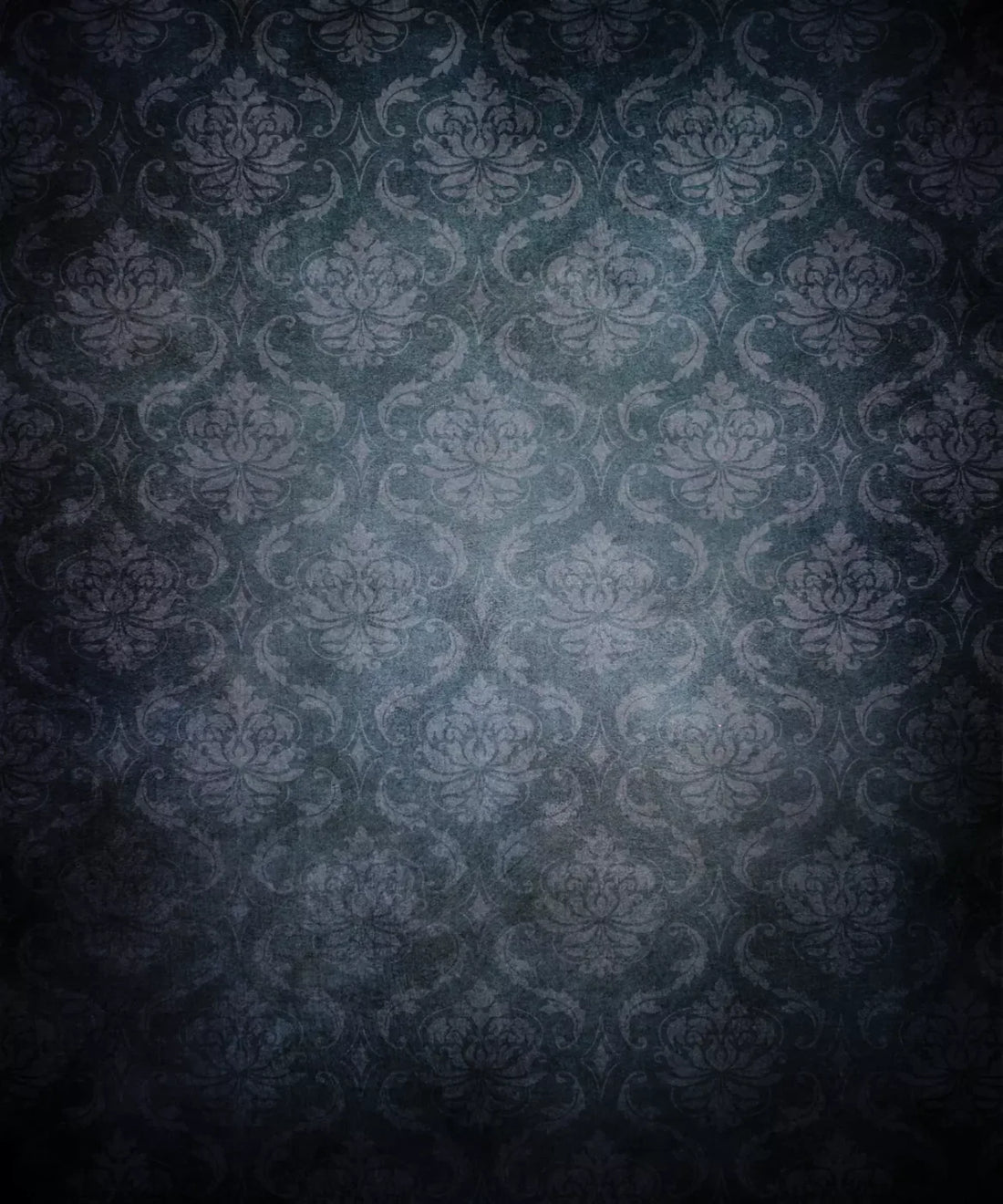 Blue Damask Backdrop for Photography