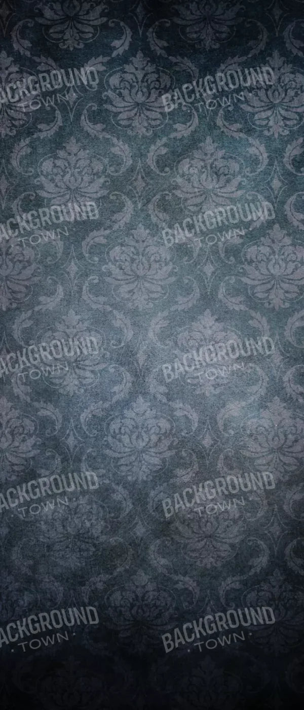 Midnight Damask 5X12 Ultracloth For Westcott X-Drop ( 60 X 144 Inch ) Backdrop