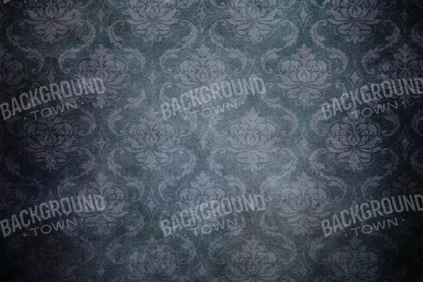 Midnight Damask 8X5 Ultracloth ( 96 X 60 Inch ) Backdrop