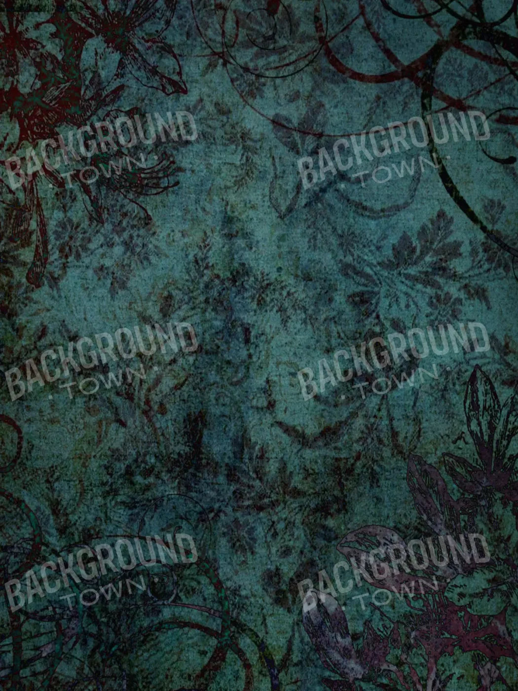 Midnight Forest 8X10 Fleece ( 96 X 120 Inch ) Backdrop