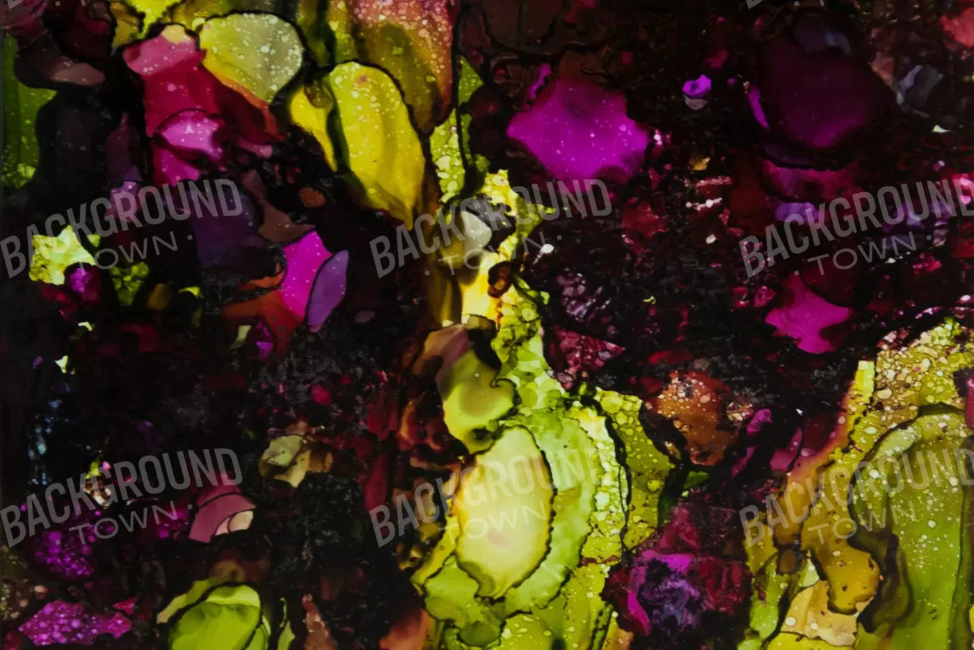 Midnight In Garden 8X5 Ultracloth ( 96 X 60 Inch ) Backdrop