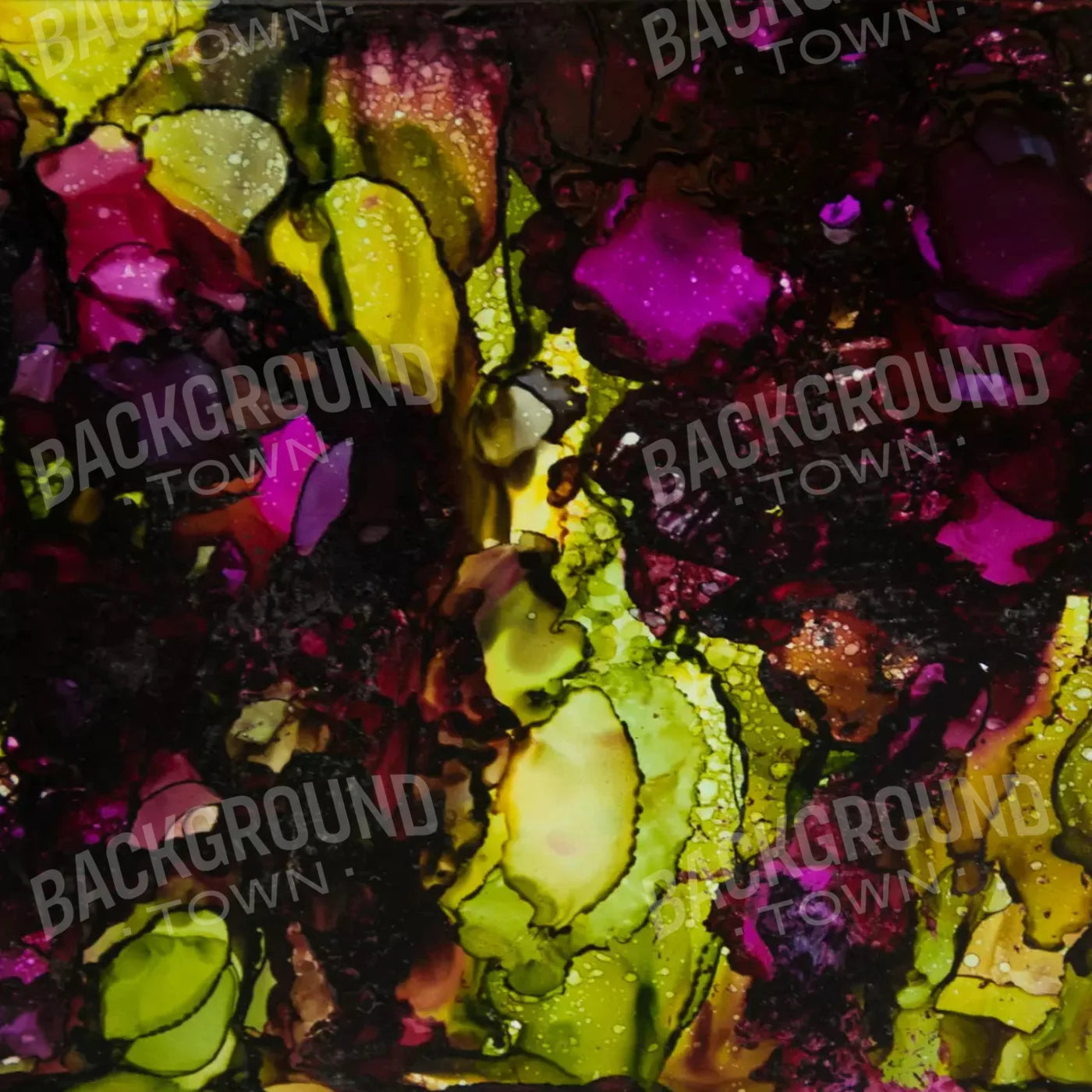 Midnight In Garden 8X8 Fleece ( 96 X Inch ) Backdrop