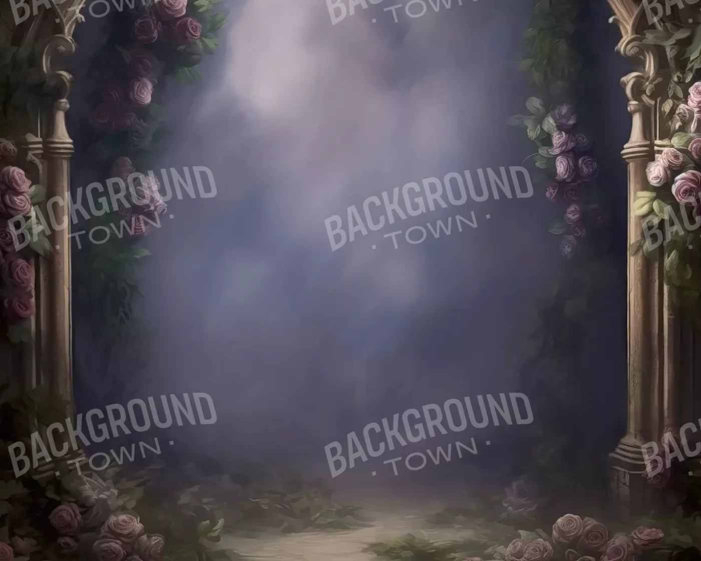 Midsummer Garden Ii 10’X8’ Fleece (120 X 96 Inch) Backdrop