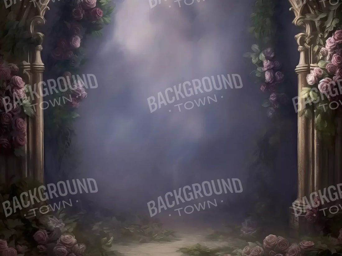 Midsummer Garden Ii 6’8X5’ Fleece (80 X 60 Inch) Backdrop