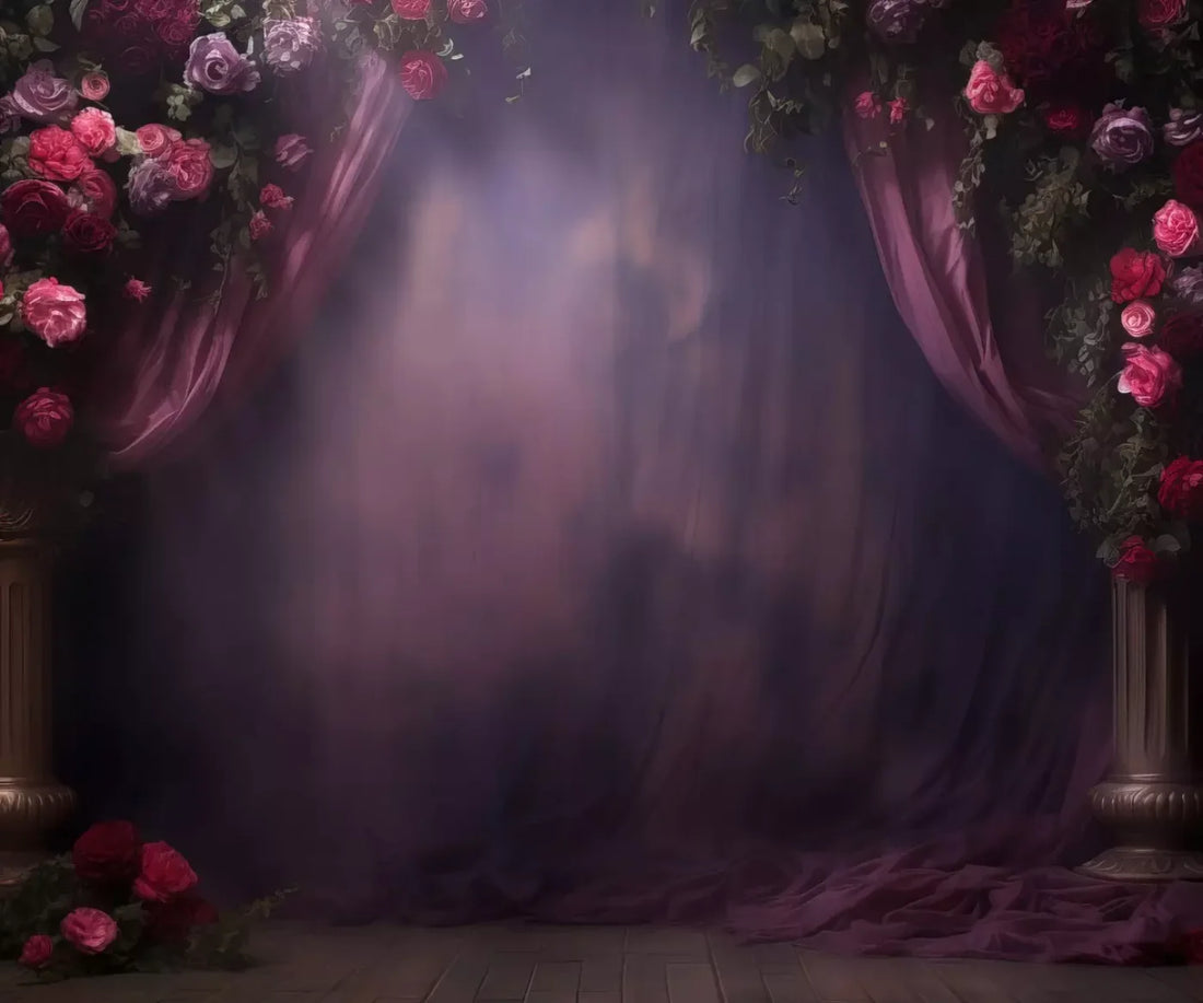 Purple  Fine Art    Backdrop for Photography