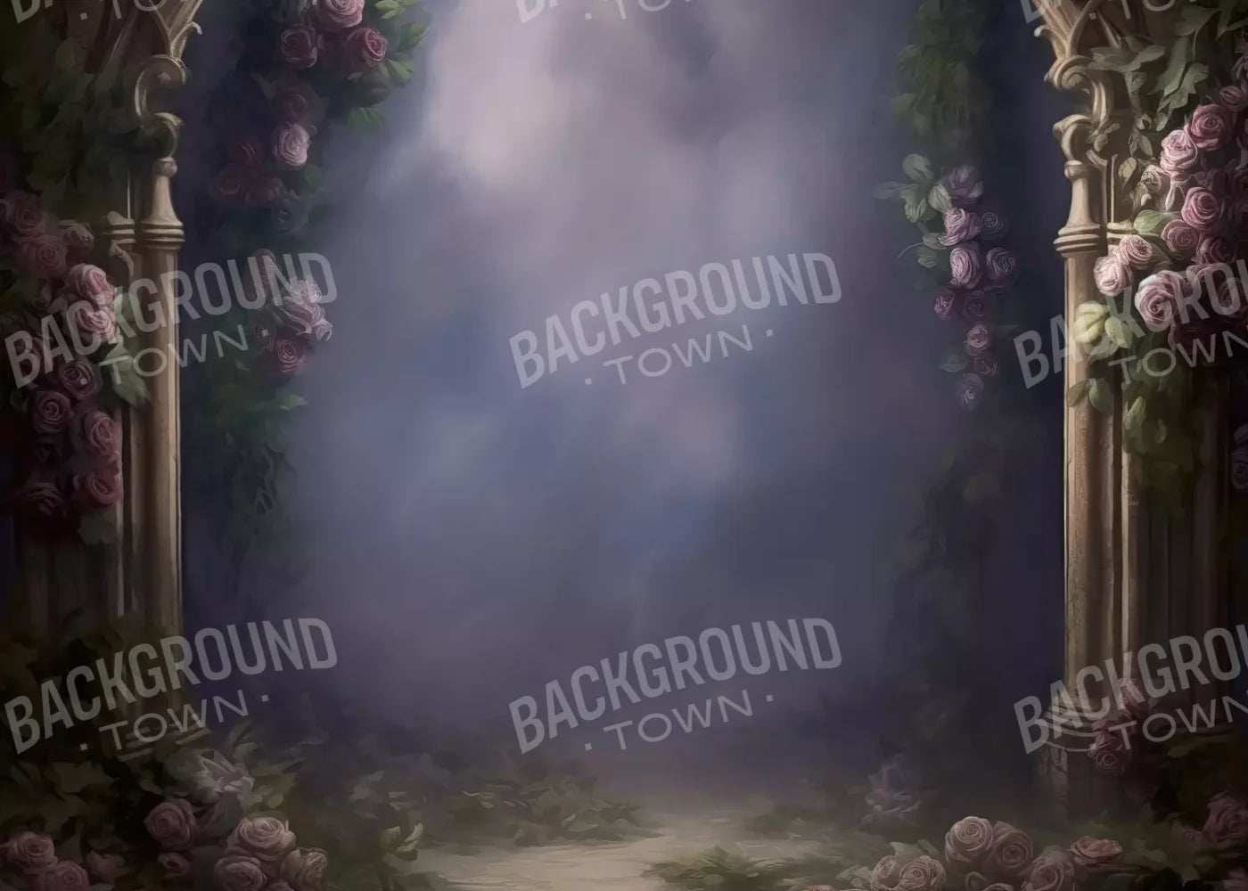 Midsummer Garden Ii 7’X5’ Ultracloth (84 X 60 Inch) Backdrop