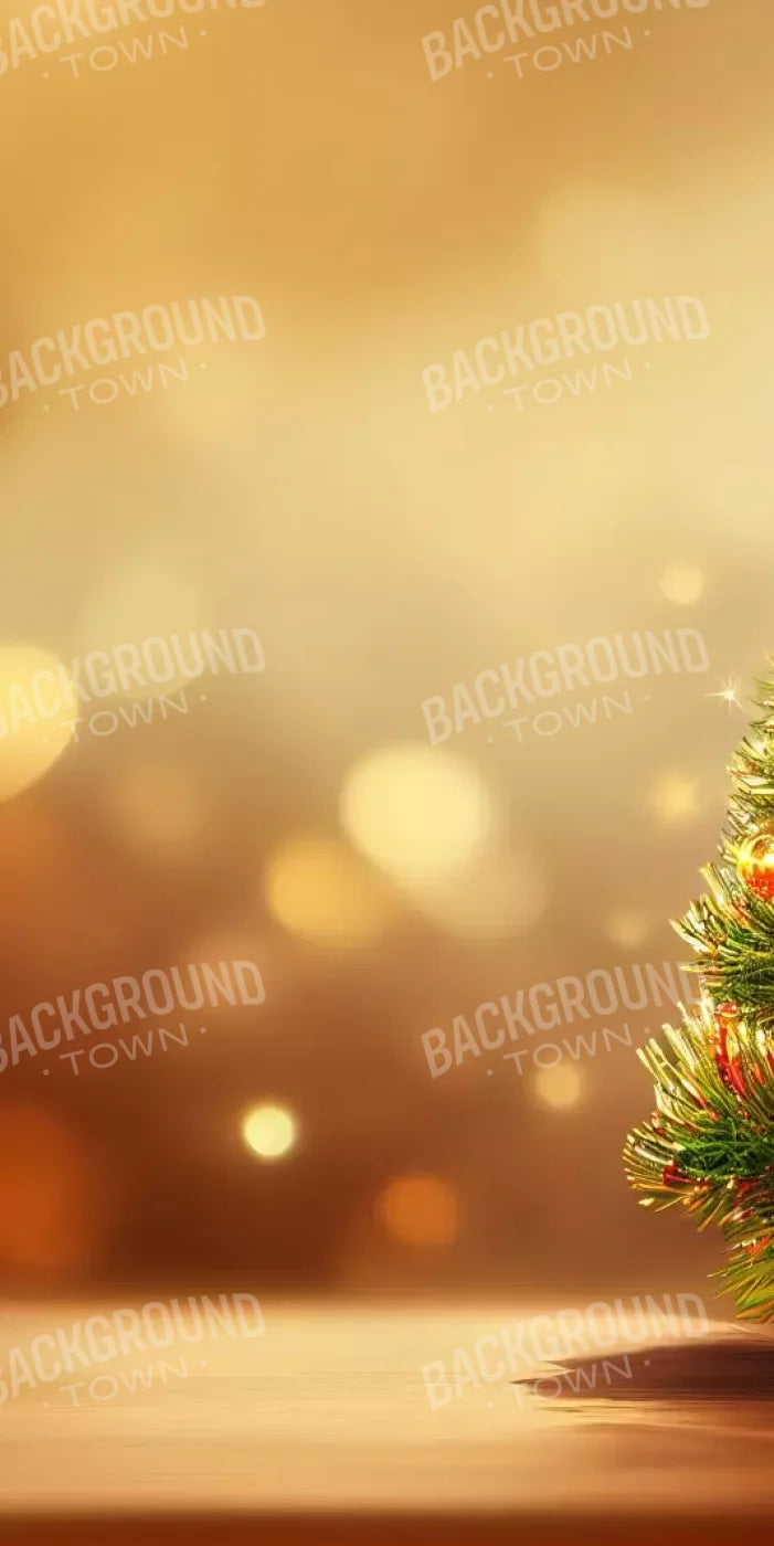 Mini Christmas Tree I 10’X20’ Ultracloth (120 X 240 Inch) Backdrop