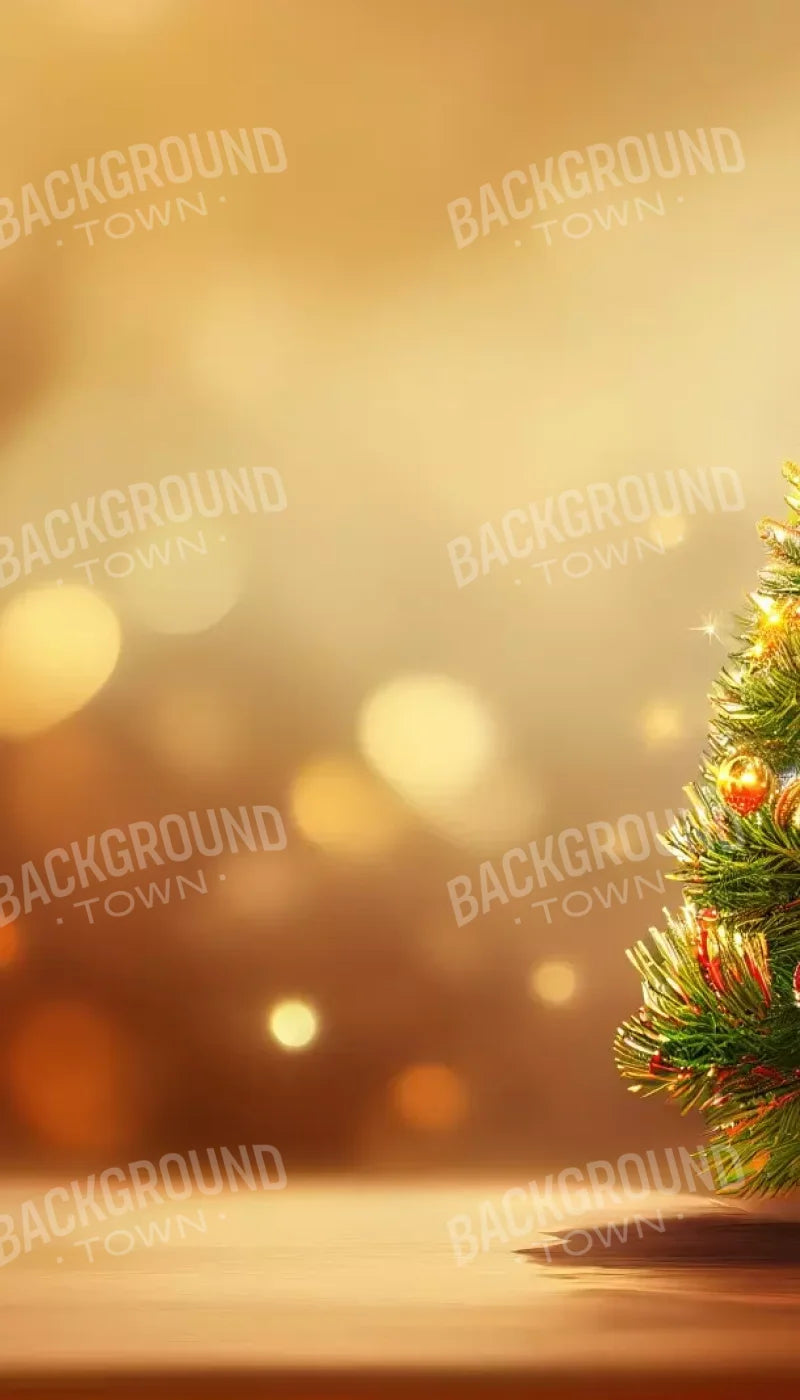 Mini Christmas Tree I 8’X14’ Ultracloth (96 X 168 Inch) Backdrop