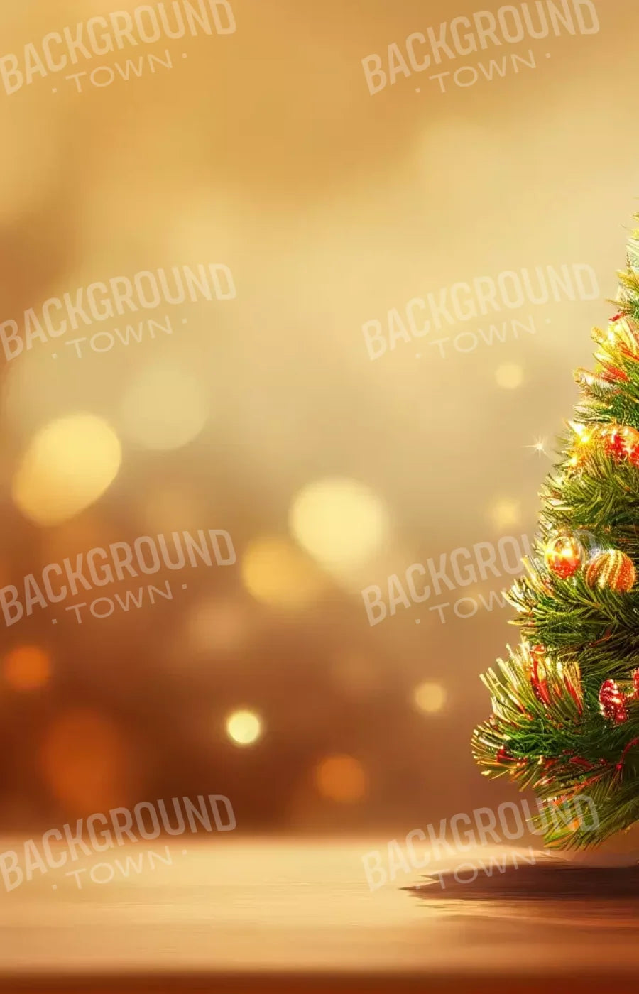 Mini Christmas Tree I 9’X14’ Ultracloth (108 X 168 Inch) Backdrop