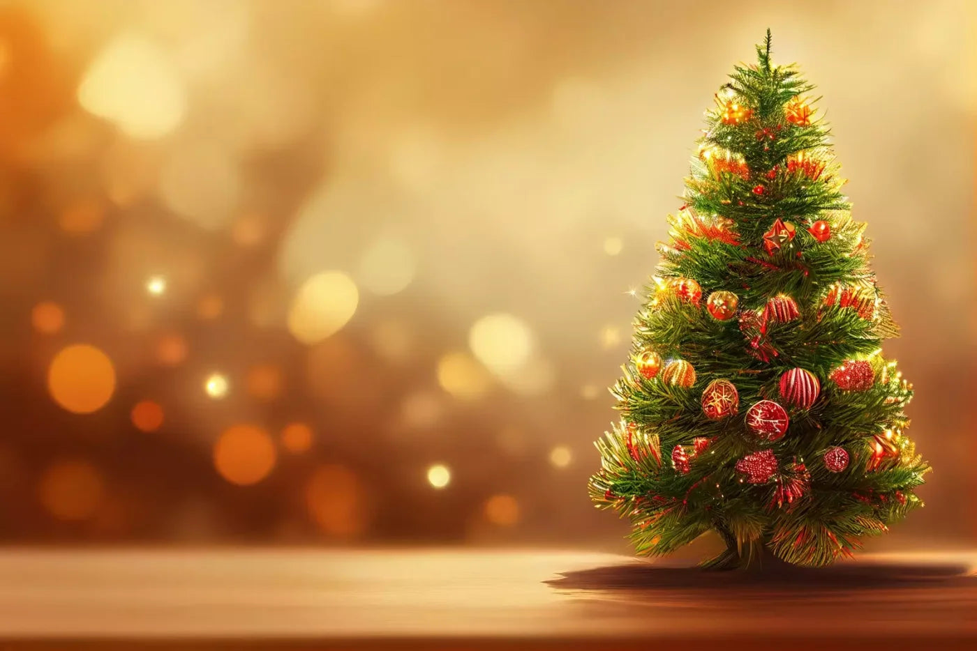 Mini Christmas Tree I 12’X8’ Ultracloth (144 X 96 Inch) Backdrop