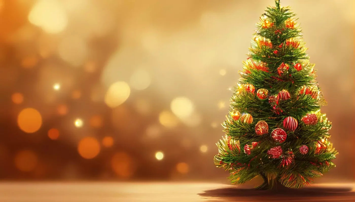 Mini Christmas Tree I 14’X8’ Ultracloth (168 X 96 Inch) Backdrop
