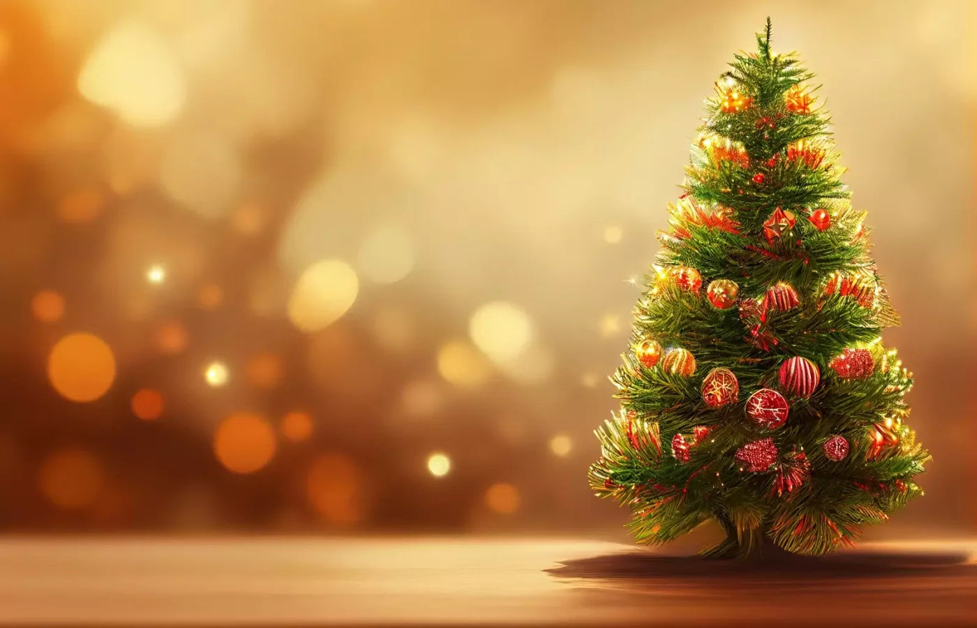 Mini Christmas Tree I 14’X9’ Ultracloth (168 X 108 Inch) Backdrop