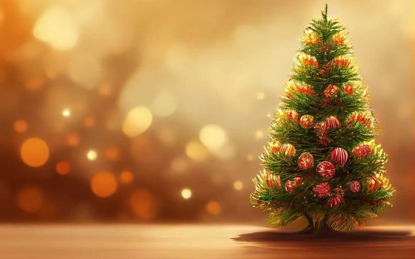 Mini Christmas Tree I 16’X10’ Ultracloth (192 X 120 Inch) Backdrop