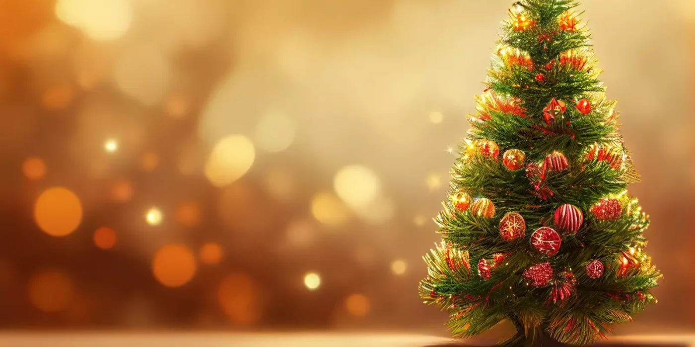 Mini Christmas Tree I 16’X8’ Ultracloth (192 X 96 Inch) Backdrop