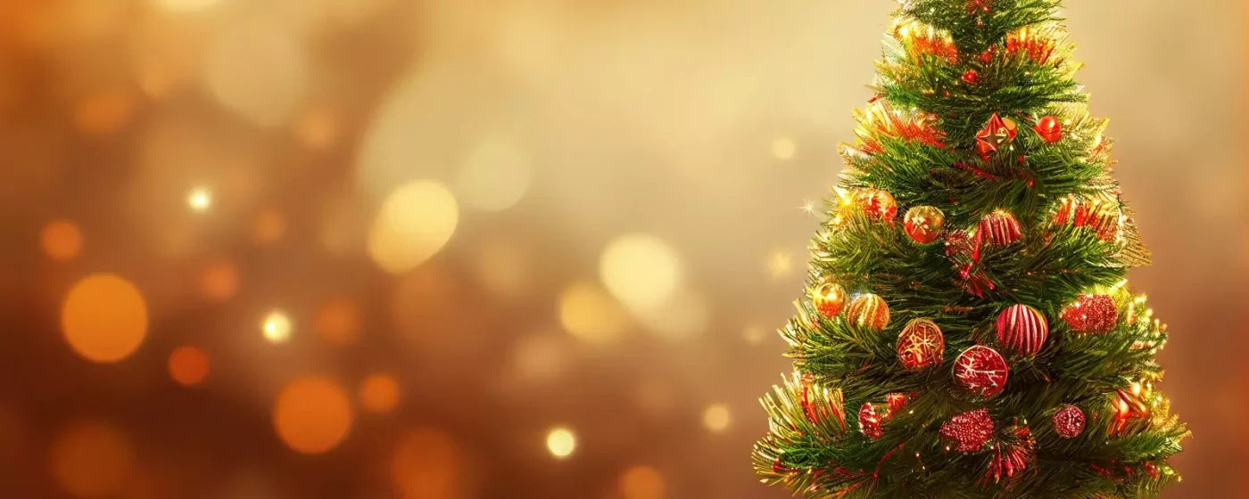 Mini Christmas Tree I 20’X8’ Ultracloth (240 X 96 Inch) Backdrop