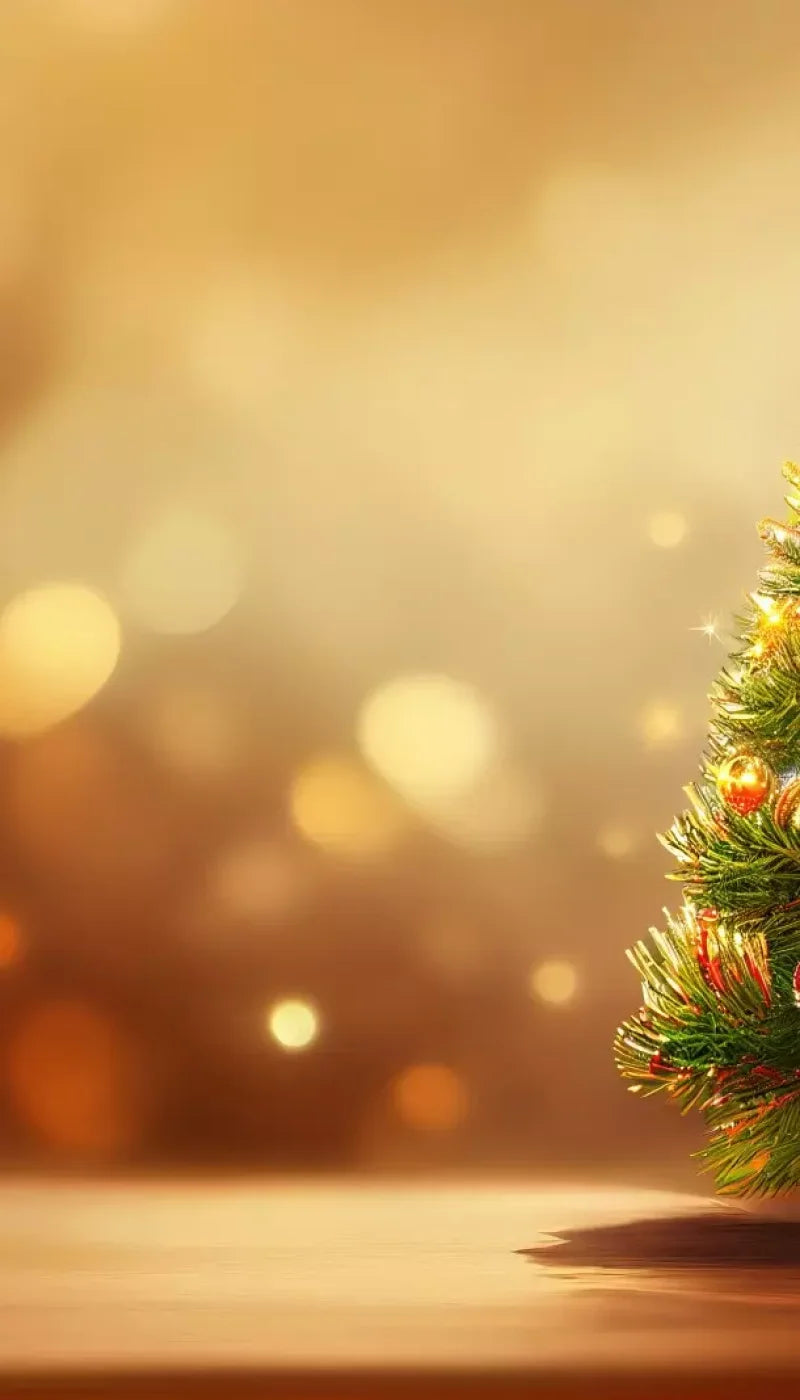 Mini Christmas Tree I 8’X14’ Ultracloth (96 X 168 Inch) Backdrop