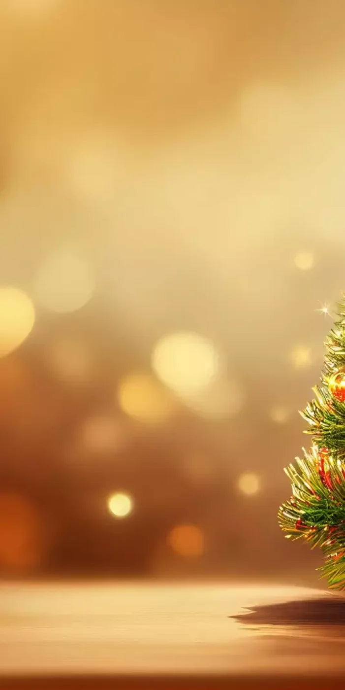 Mini Christmas Tree I 8’X16’ Ultracloth (96 X 192 Inch) Backdrop