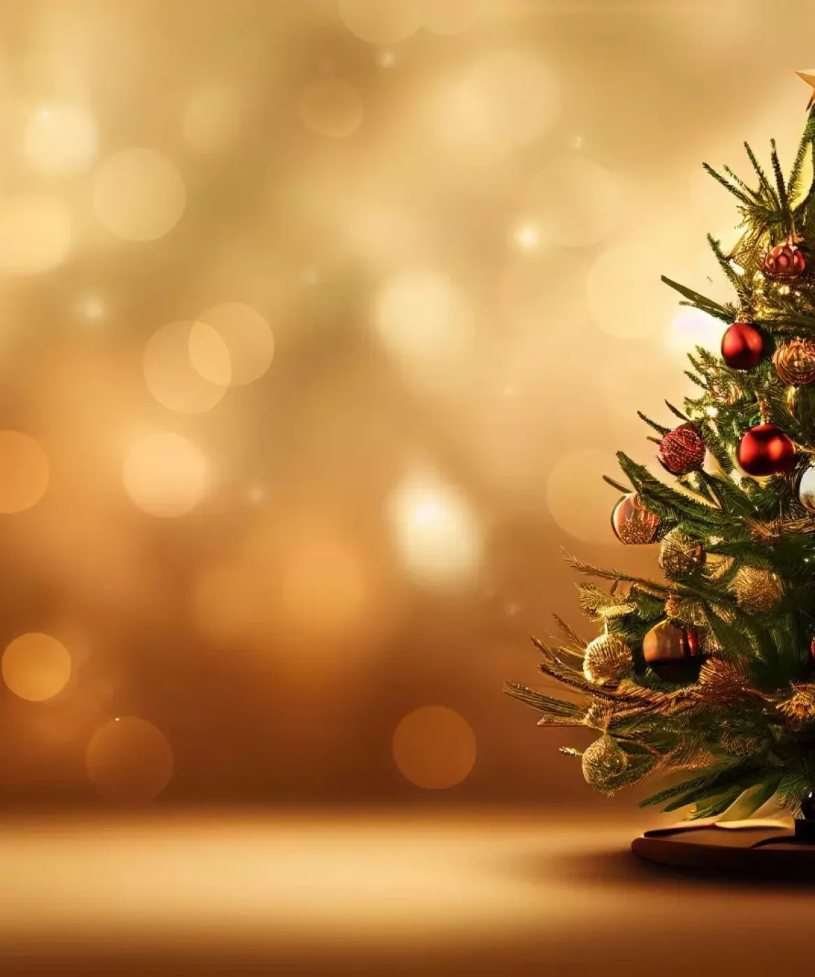 Mini Christmas Tree Ii 10’X12’ Ultracloth (120 X 144 Inch) Backdrop
