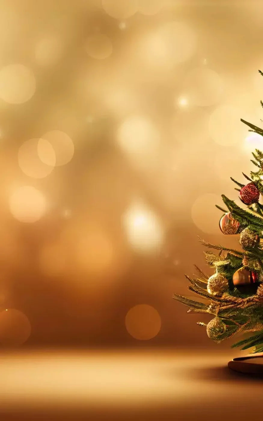 Mini Christmas Tree Ii 5’X8’ Ultracloth (60 X 96 Inch) Backdrop