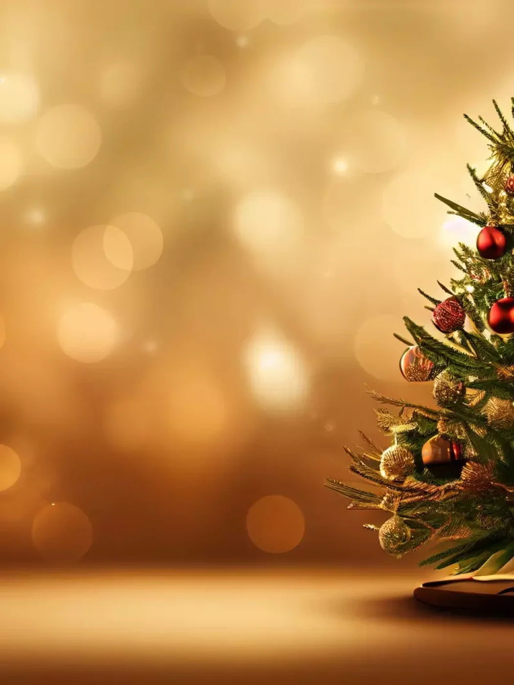 Mini Christmas Tree Ii 6’X8’ Fleece (72 X 96 Inch) Backdrop
