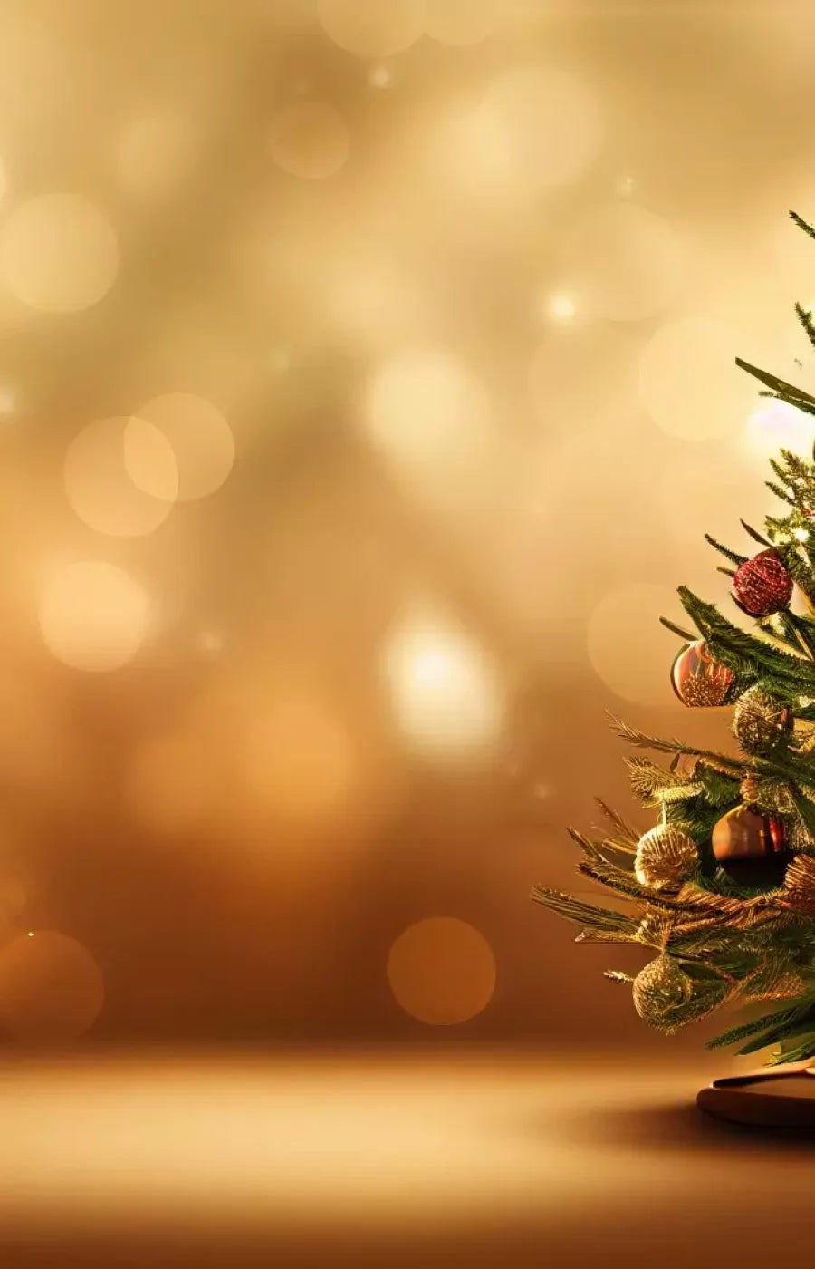 Mini Christmas Tree Ii 9’X14’ Ultracloth (108 X 168 Inch) Backdrop