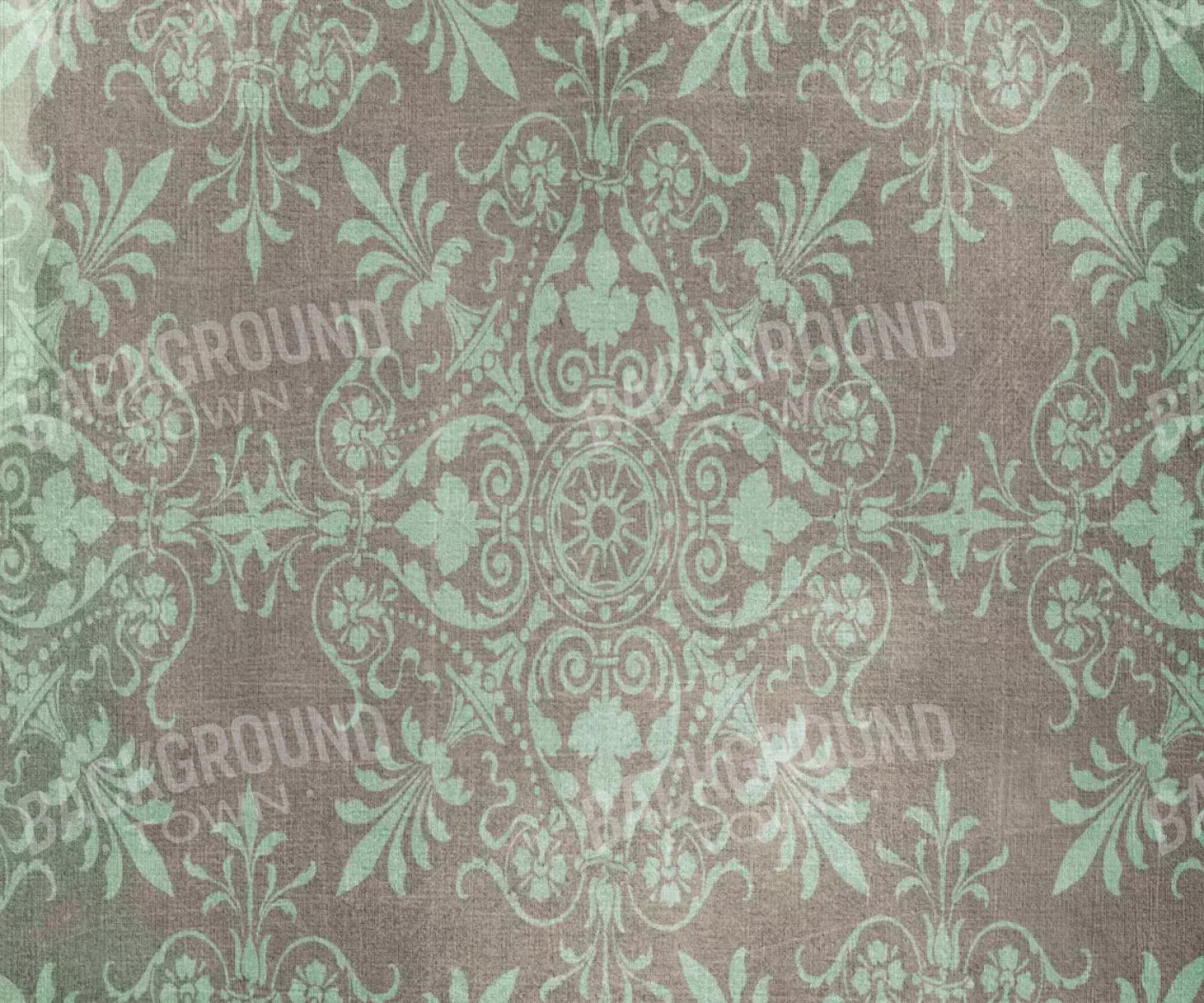 Mint Chocolate 5’X4’2’’ Fleece (60 X 50 Inch) Backdrop