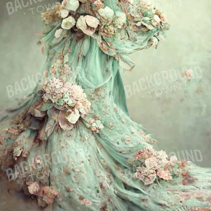 Mint Train 10X10 Ultracloth ( 120 X Inch ) Backdrop