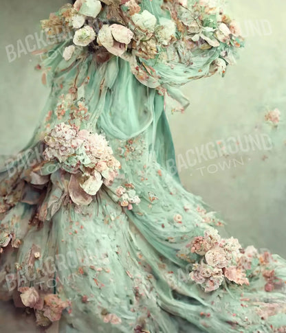 Mint Train 10X12 Ultracloth ( 120 X 144 Inch ) Backdrop