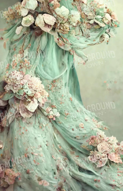 Mint Train 8X12 Ultracloth ( 96 X 144 Inch ) Backdrop