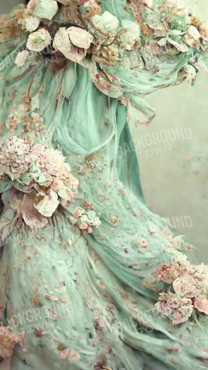 Mint Train 8X14 Ultracloth ( 96 X 168 Inch ) Backdrop