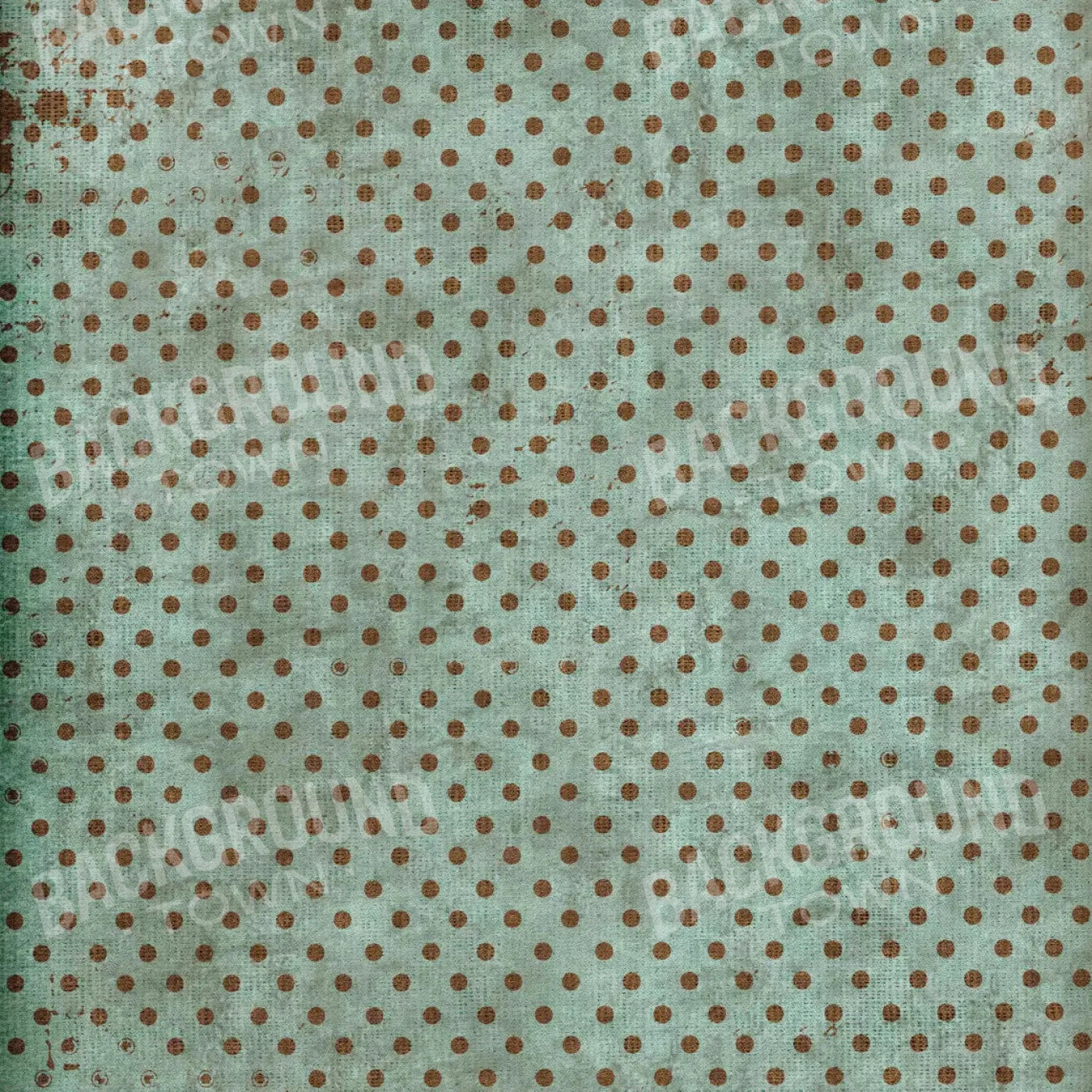 Minted Polka 10X10 Ultracloth ( 120 X Inch ) Backdrop