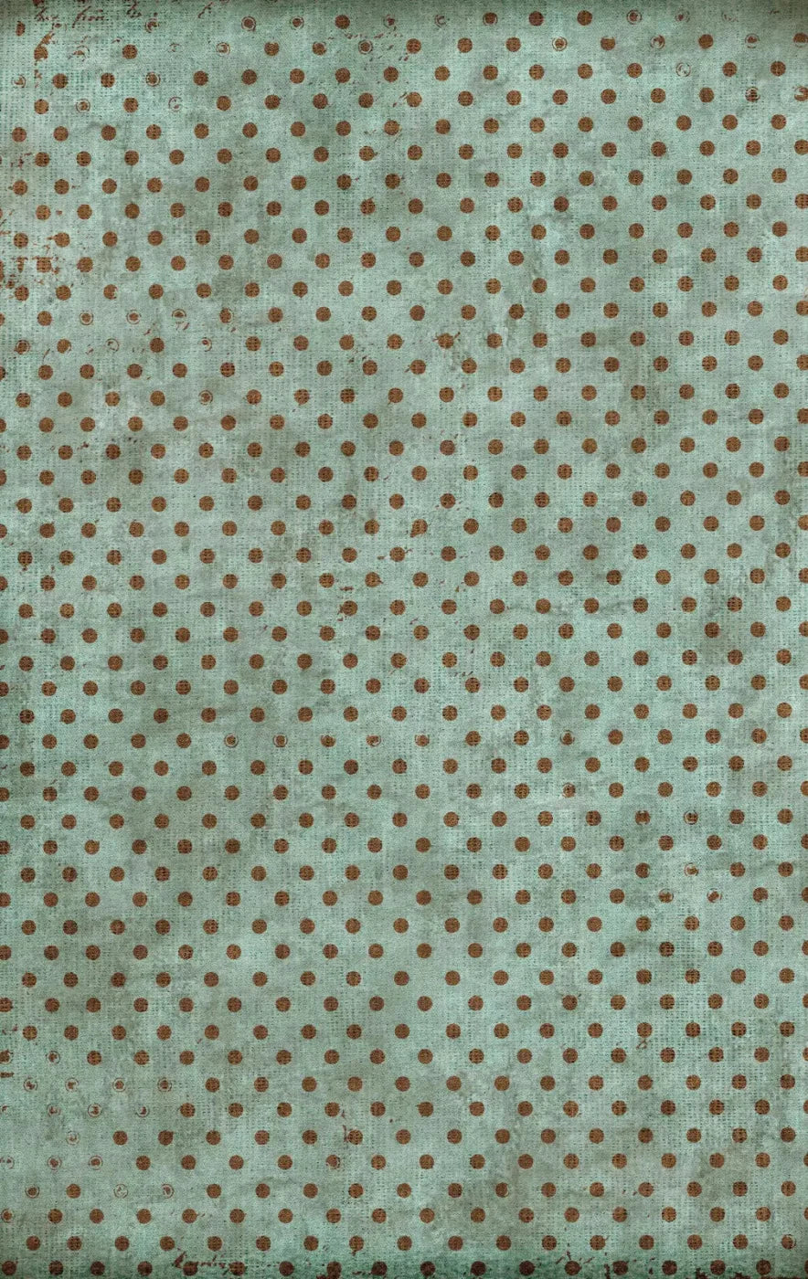 Minted Polka 10X16 Ultracloth ( 120 X 192 Inch ) Backdrop