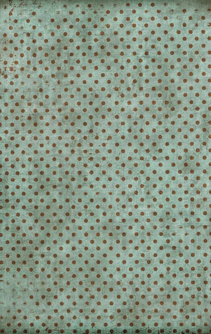 Minted Polka 10X16 Ultracloth ( 120 X 192 Inch ) Backdrop