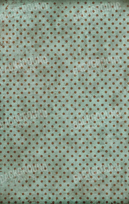 Minted Polka 10X16 Ultracloth ( 120 X 192 Inch ) Backdrop