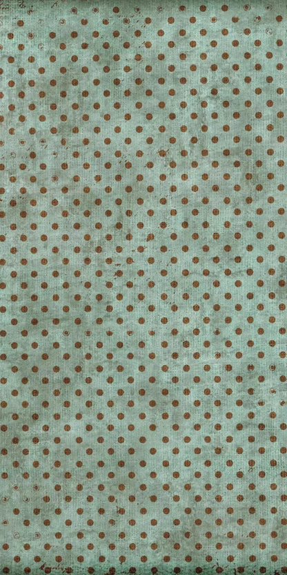 Minted Polka 10X20 Ultracloth ( 120 X 240 Inch ) Backdrop