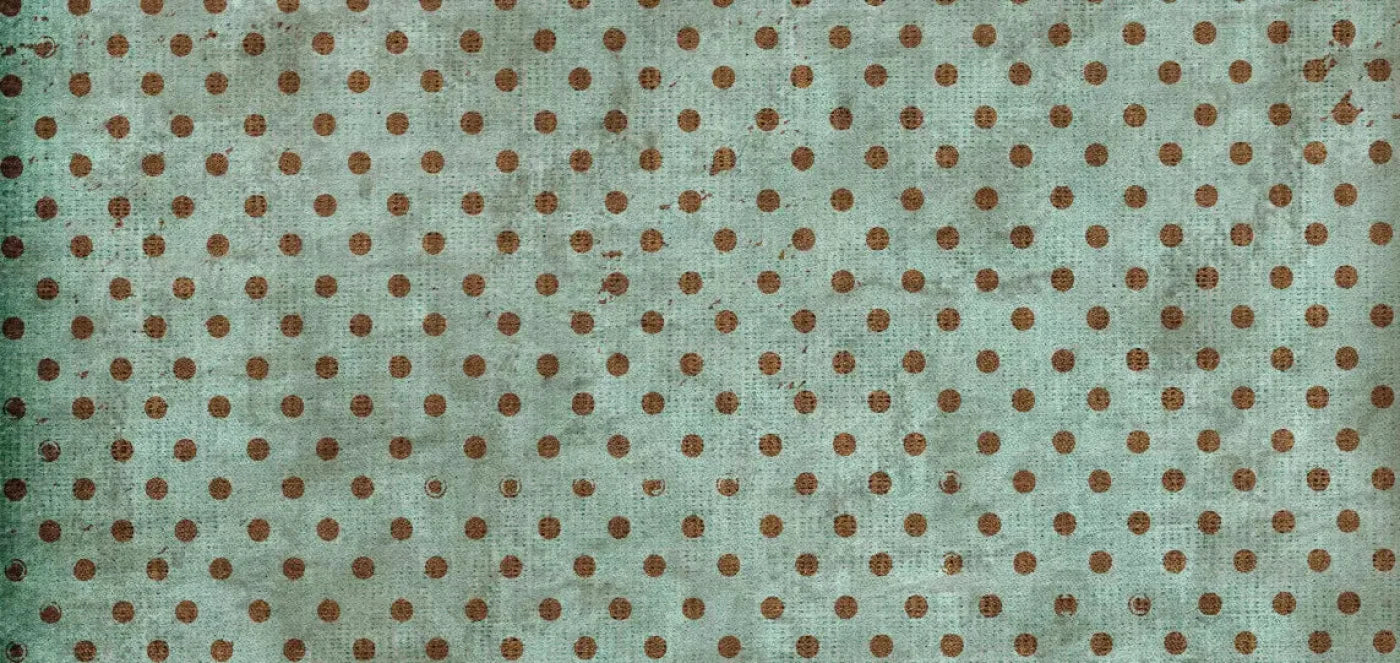 Minted Polka 16X8 Ultracloth ( 192 X 96 Inch ) Backdrop